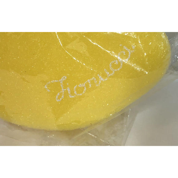 Fiorucci Mushroom Sponge - Vintage Made in Italy - 7" Red Cap Yellow Stem Rare - Picture 4 of 11